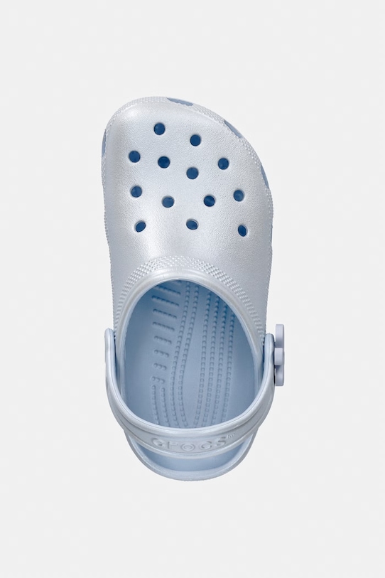 Crocs klapki dziecięce CLASSIC PEARL SHINE CLOG K niebieski 212814.CROCS.CLASSIC.PE