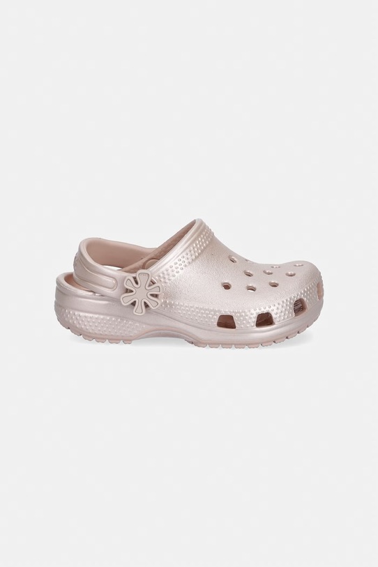 Crocs klapki dziecięce CLASSIC PEARL SHINE CLOG T 212815.CROCS.CLASSIC.PE różowy SS26