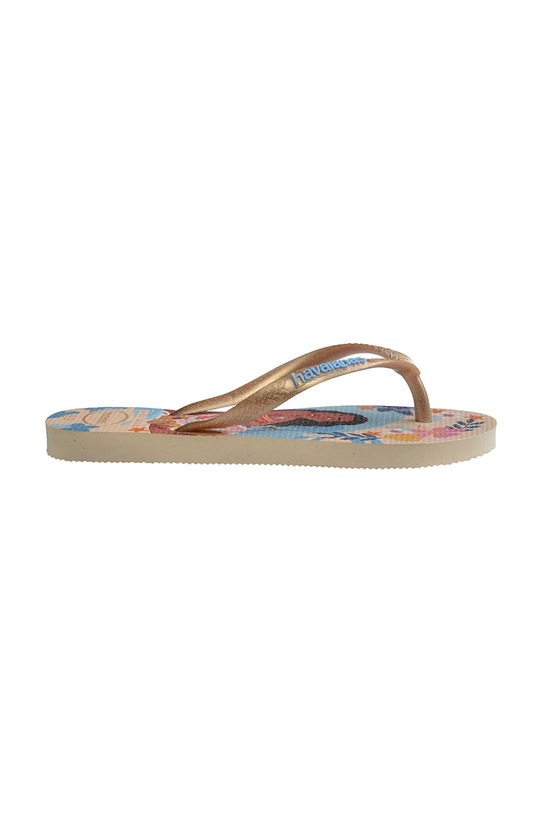 Havaianas klapki dziecięce KIDS SLIM PRINCESS 4123328.PPY2 beżowy SS26