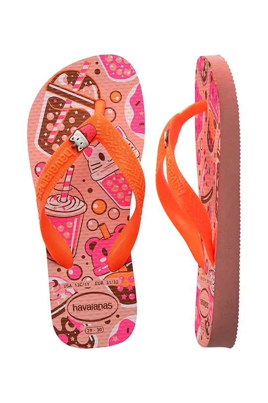 Havaianas natikači otroški KIDS FANTASY 4103405.PPY2 oranžna