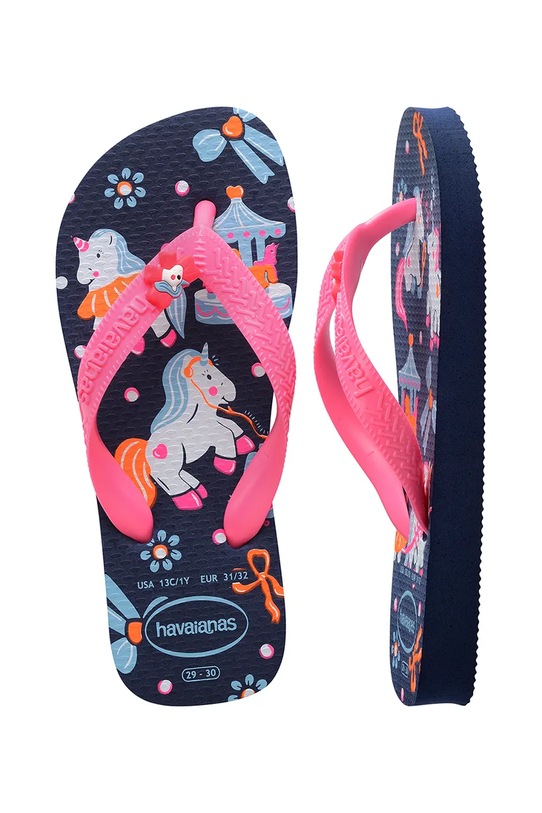 Havaianas klapki dziecięce KIDS FANTASY 4103405.PPY2 granatowy