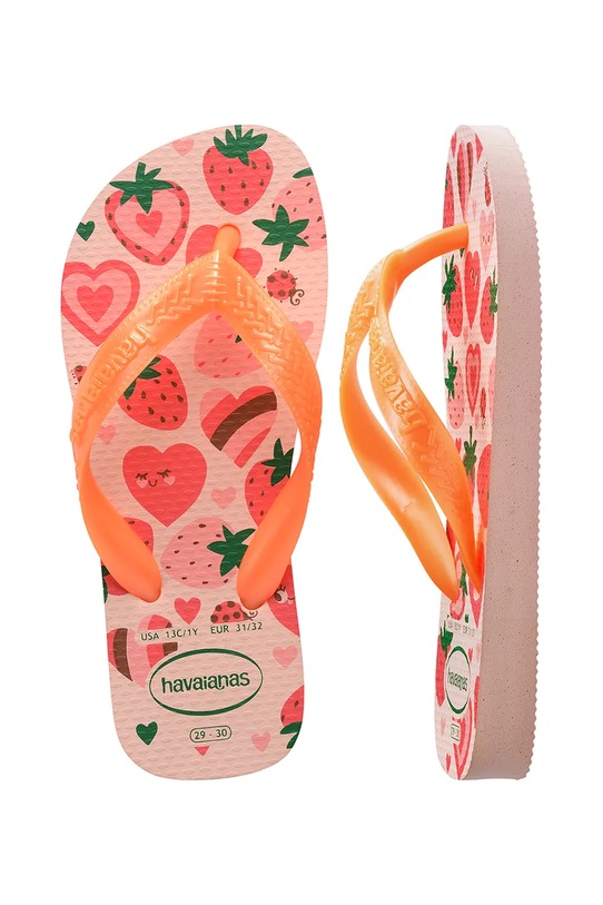 Havaianas klapki dziecięce KIDS FLORES 4000052.PPY2 różowy