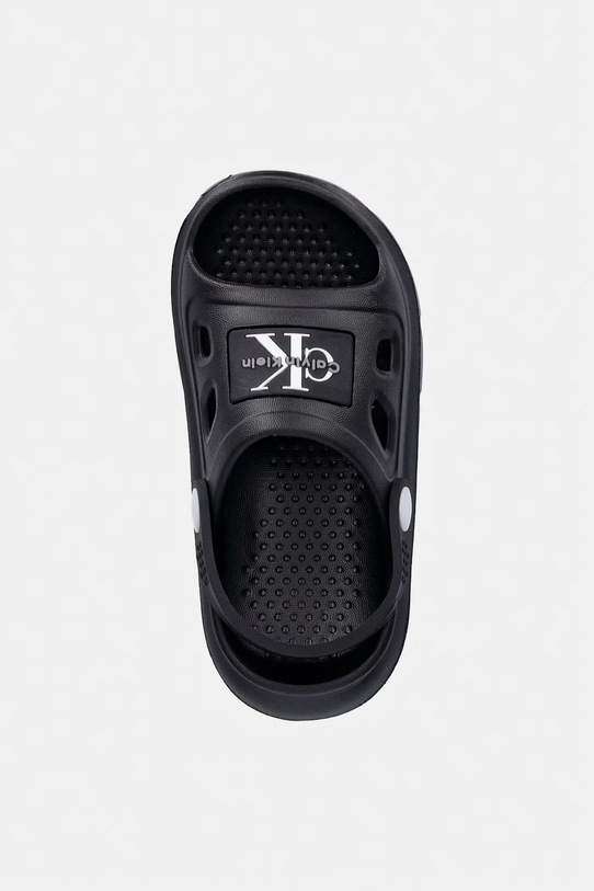 Calvin Klein Jeans klapki dziecięce czarny V1XF.83326.22.29