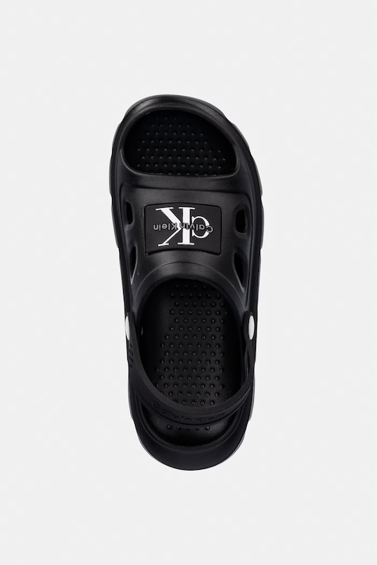 Calvin Klein Jeans klapki dziecięce czarny V1XF.83326.30.35