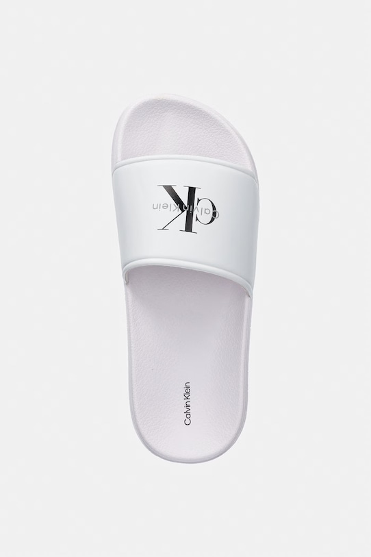 Calvin Klein Jeans klapki dziecięce biały V3X0.83333