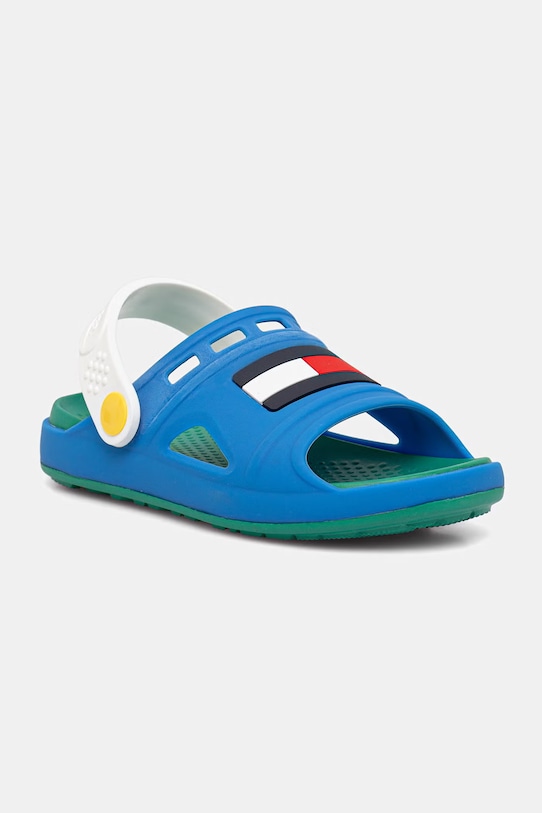 Tommy Hilfiger klapki dziecięce niebieski T3XF.34401.22.29