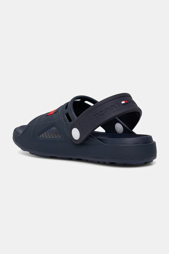 Chłopiec Tommy Hilfiger klapki dziecięce T3XF.34401.30.35 granatowy