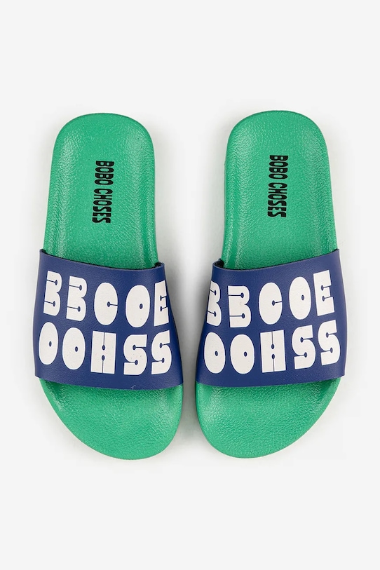 Bobo Choses klapki dziecięce Bobo Choses Modern zielony 126AI050