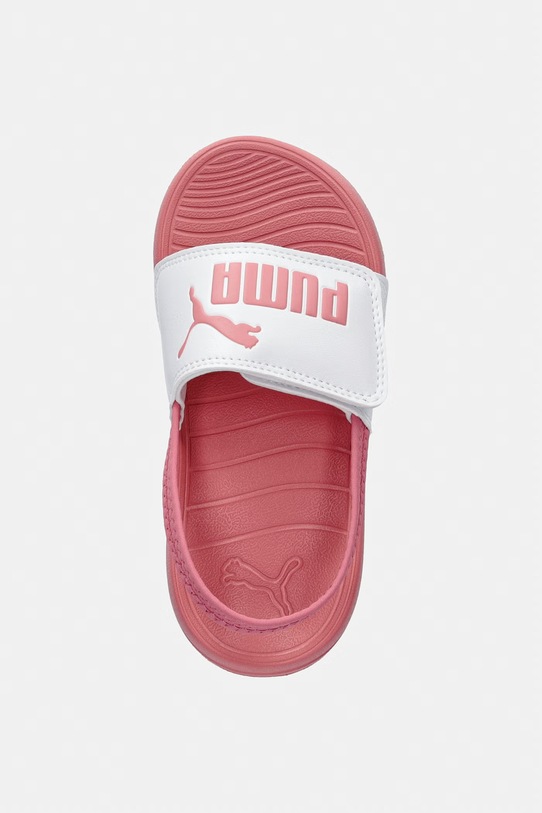 Puma sandały dziecięce Popcat 20 Backstrap różowy 373862.PPY2