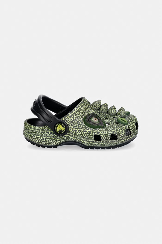 Crocs klapki dziecięce CLASSIC IAM SCARY DINO CLOG T KIDS 211372.CROCS.CLASSIC.IA zielony SS26