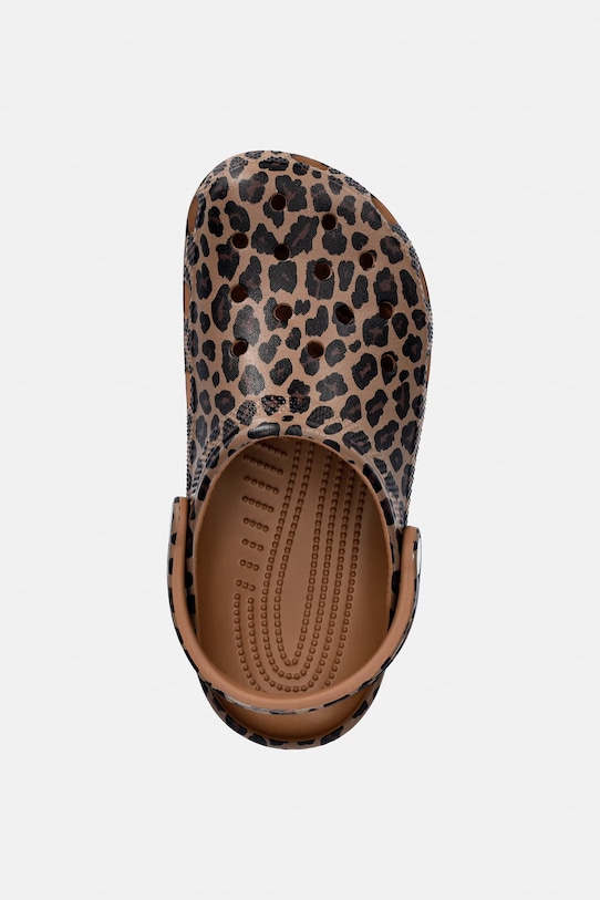 Crocs klapki dziecięce CLASSIC ANIMAL CLOG K brązowy 211881.CROCS.CLASSIC.AN