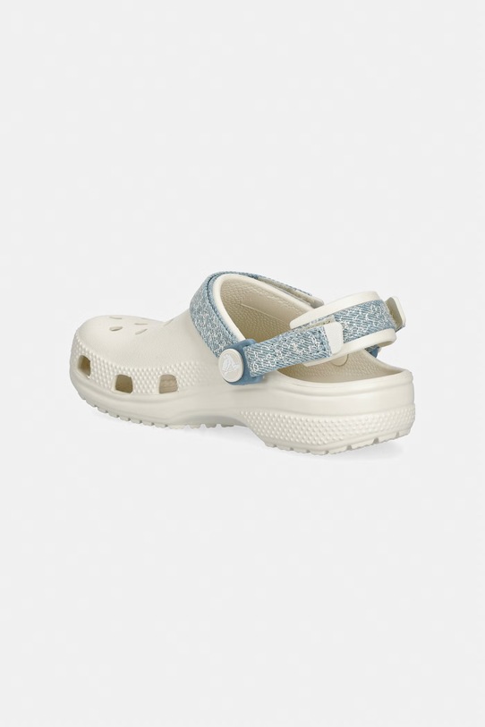 Chłopiec Crocs klapki dziecięce CLASSIC DNM FLWR ADJ BACKSTRAP CLOG K 212511.CROCS.CLASSIC.DN beżowy