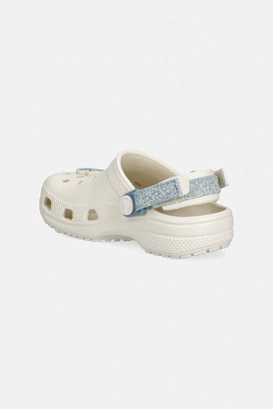 Chłopiec Crocs klapki dziecięce CLASSIC DNM FLWR ADJ BACKSTRAP CLOG T 212512.CROCS.CLASSIC.DN beżowy