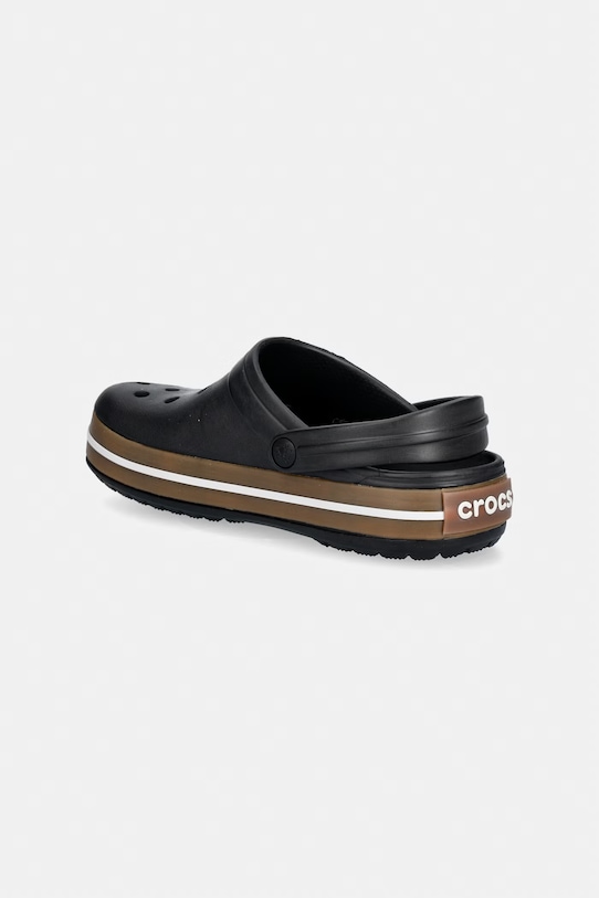 Chłopiec Crocs klapki damskie CROCBAND GUM CLOG K 212775.CROCS.CROCBAND.G czarny