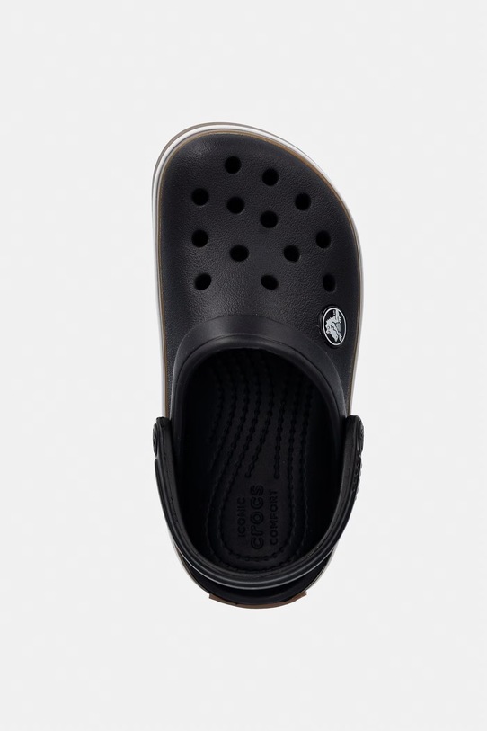 Crocs sandały dziecięce CROCBAND GUM CLOG T czarny 212776.CROCS.CROCBAND.G
