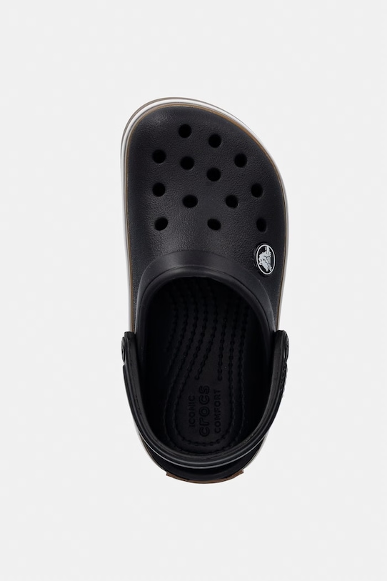 Crocs sandały dziecięce CROCBAND GUM CLOG T czarny 212776.CROCS.CROCBAND.G