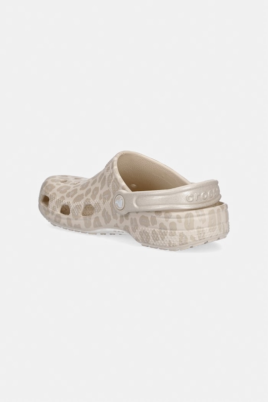 Chłopiec Crocs klapki dziecięce CLASSIC ANIMAL GLITTER CLOG K 212933.CROCS.CLASSIC.AN beżowy
