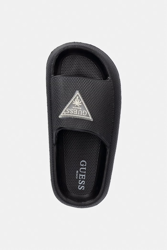 Guess klapki dziecięce czarny H6GZ02.WG5X0.PPY2.M