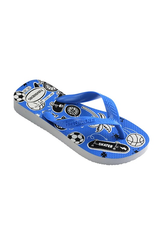 Chłopiec Havaianas klapki dziecięce KIDS ATHLETIC 4127273.PPY2 niebieski