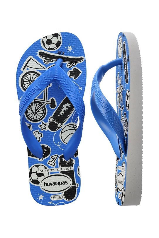 Havaianas klapki dziecięce KIDS ATHLETIC 4127273.PPY2 niebieski