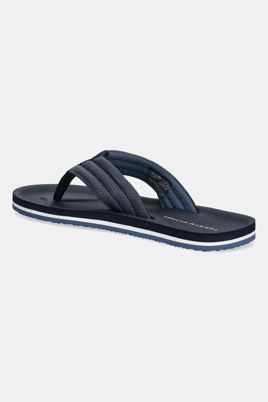 Obuwie Tommy Hilfiger japonki COMFORT PADDED PERF BEACH SANDAL FM0FM05712 granatowy