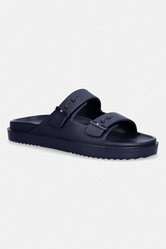 Tommy Hilfiger klapki basenowe męskie LIGHT ADJUSTABLE POOL SLIDER granatowy FM0FM05757