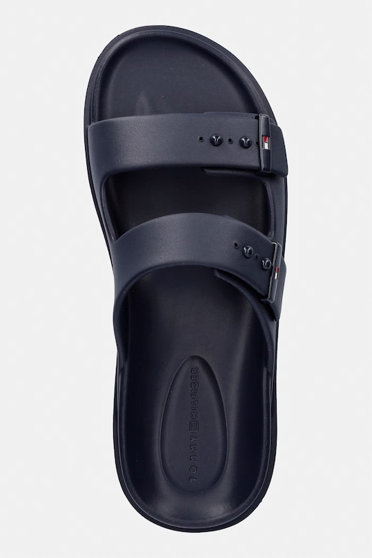 Tommy Hilfiger klapki basenowe męskie LIGHT ADJUSTABLE POOL SLIDER granatowy FM0FM05757
