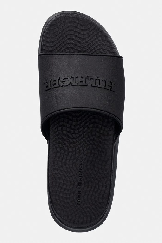 Tommy Hilfiger klapki basenowe męskie DUAL DENSITY HILFIGER POOL SLIDE czarny FM0FM05797