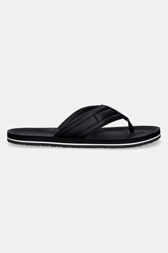 Tommy Hilfiger japonki męskie HILFIGER PADDED BEACH SANDAL FM0FM05801 czarny SS26
