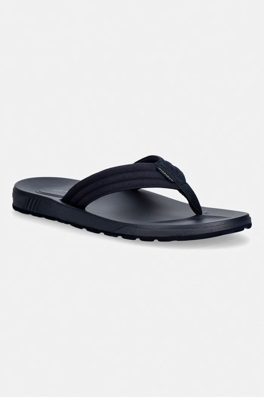 Tommy Hilfiger šľapky pánske MOLDED HILFIGER LTH BEACH SANDAL tmavomodrá FM0FM05802