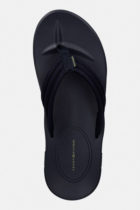 Tommy Hilfiger šľapky pánske MOLDED HILFIGER LTH BEACH SANDAL tmavomodrá FM0FM05802