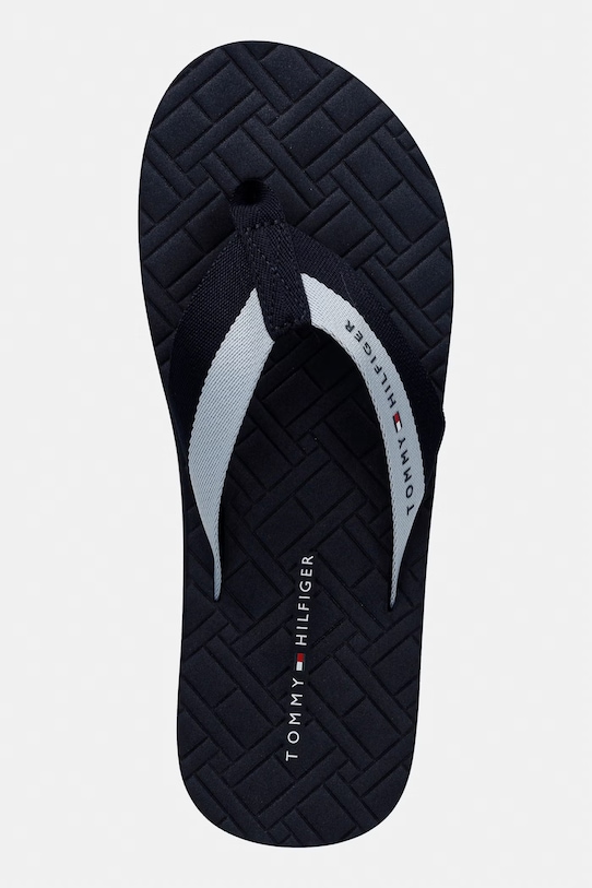 Tommy Hilfiger japonki męskie HILFIGER WEBBING BEACH SANDAL granatowy FM0FM05807