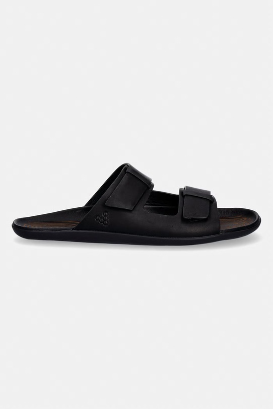 Vivobarefoot klapki męskie skórzane SENSUS YIN SLIDE 309564 czarny SS26