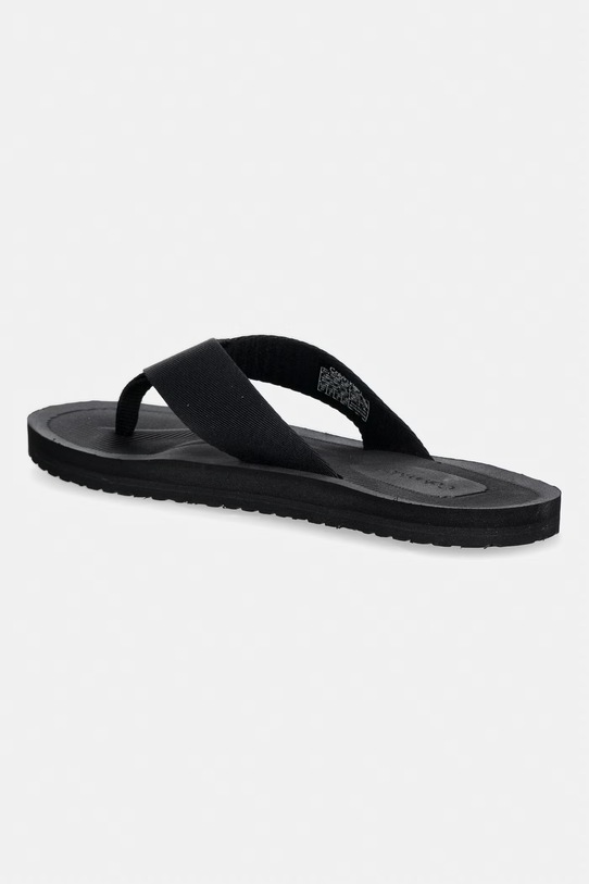 Obuv Calvin Klein šľapky pánske CITY THONG SLIDE HM0HM02106 čierna
