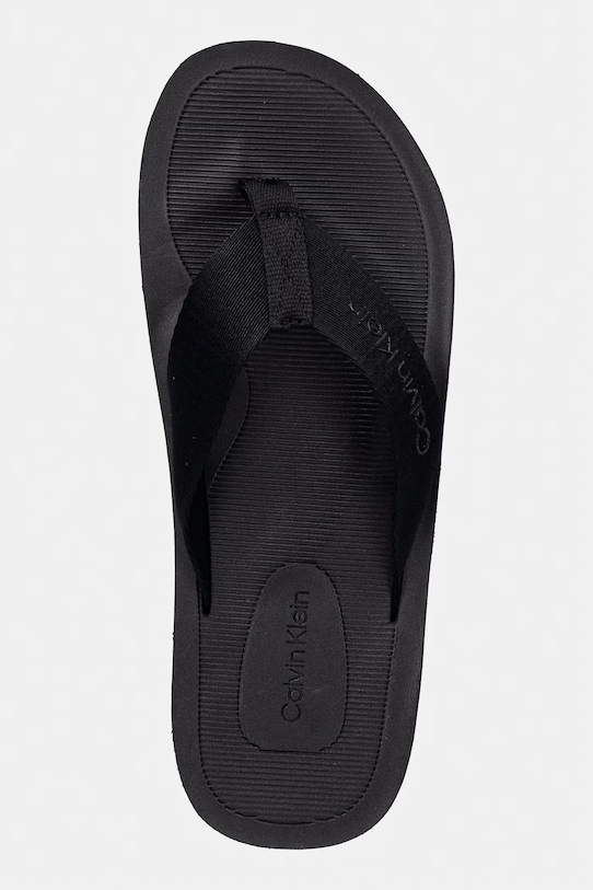 Calvin Klein žabky pánské CITY THONG SLIDE černá HM0HM02106