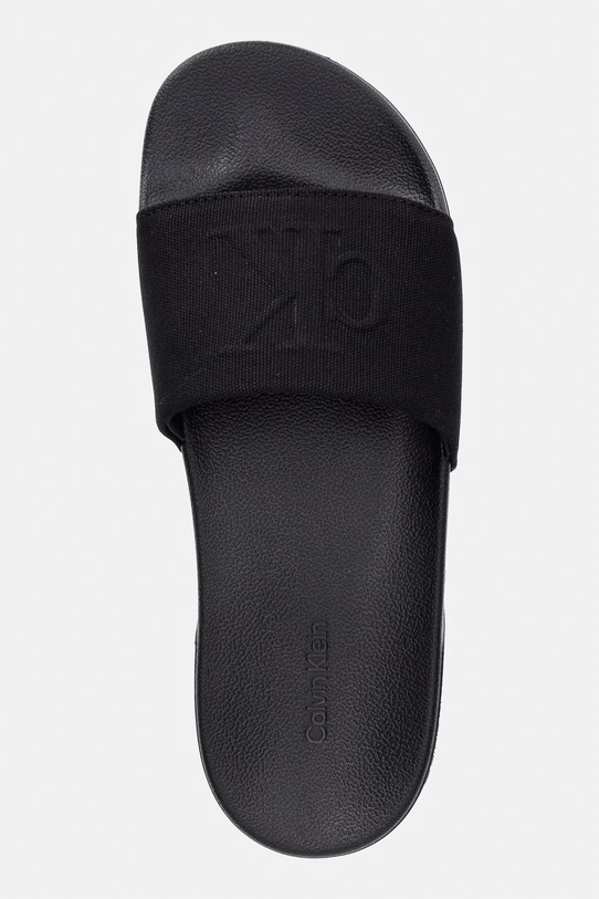 Calvin Klein чехли мъжки ESS SLIDE HF MONOGRAM CV черен HM0HM02109