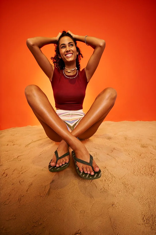 Παντόφλες Havaianas TOP LOGOMANIA ESSENTIAL BALLET 4149891.4896