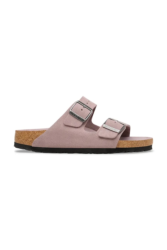 Natikače od brušene kože Birkenstock Arizona ljubičasta 1031660