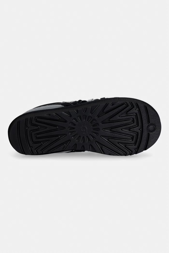 UGG kapcie zamszowe M Tasman Lace 1175054.BLK czarny