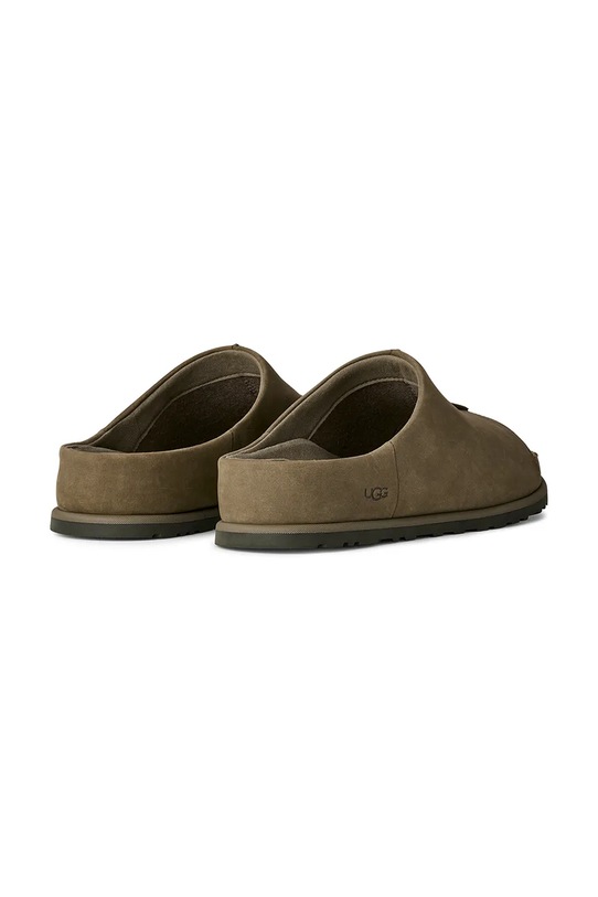 Obuwie UGG klapki nubukowe M Otzo Slide 1177351.BTOL zielony