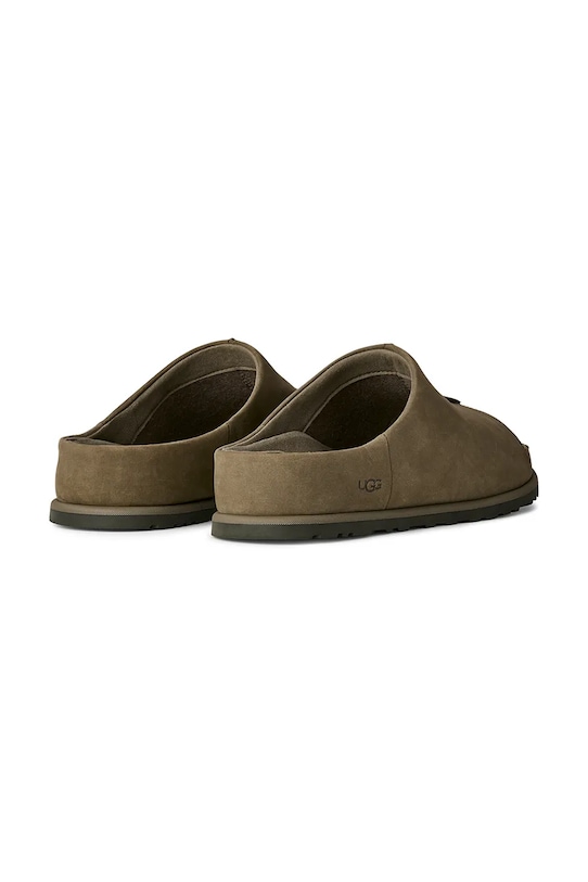 Obuwie UGG klapki nubukowe M Otzo Slide 1177351.BTOL zielony