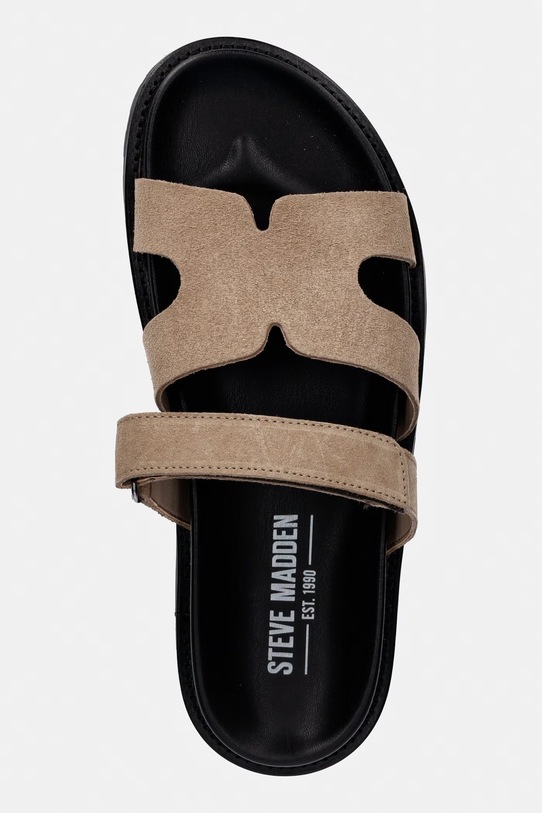 Steve Madden klapki zamszowe Manu beżowy 12000835.275
