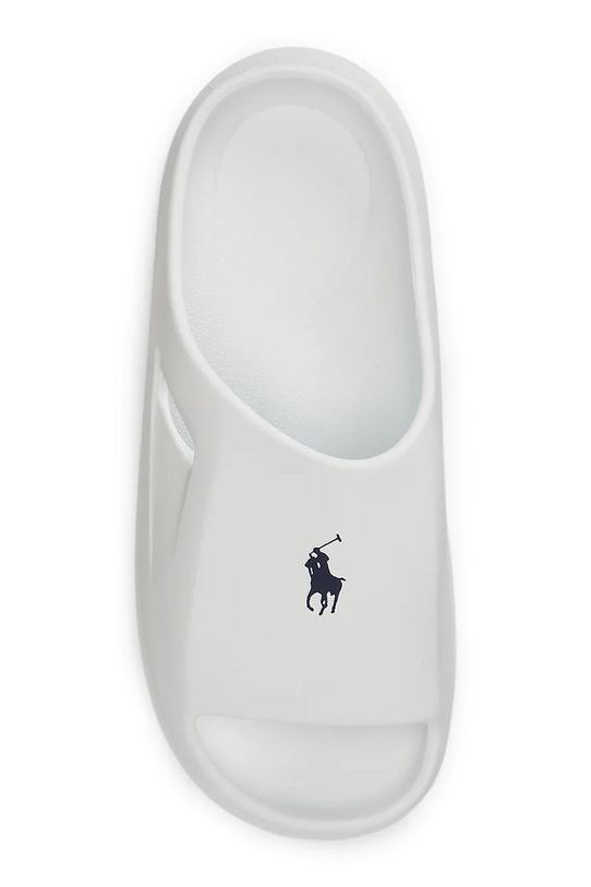 Obuwie Polo Ralph Lauren klapki męskie Saber Slide 809P08335002.100 biały