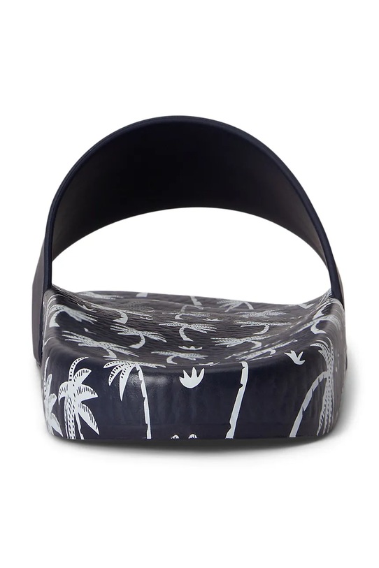 Polo Ralph Lauren klapki na płaskim obcasie męskie Polo Slide granatowy 809P08336001.410