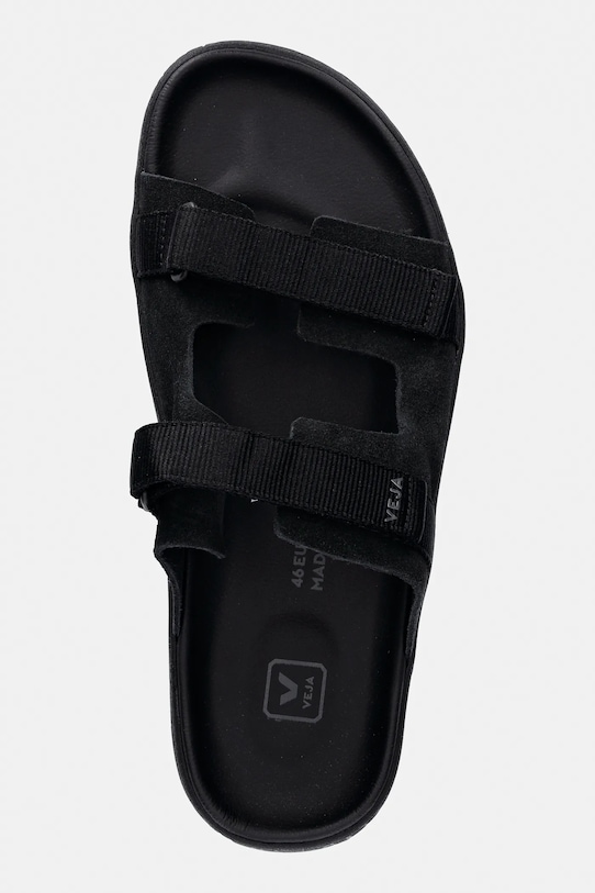 Veja klapki zamszowe ARPOADOR SUEDE czarny AP3221036B