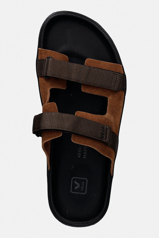 Veja klapki zamszowe ARPOADOR SUEDE brązowy AP3221556B