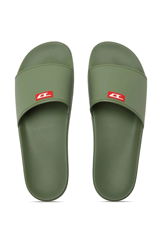 Diesel klapki Sa-Swim zielony Y03712.P8453.T7398