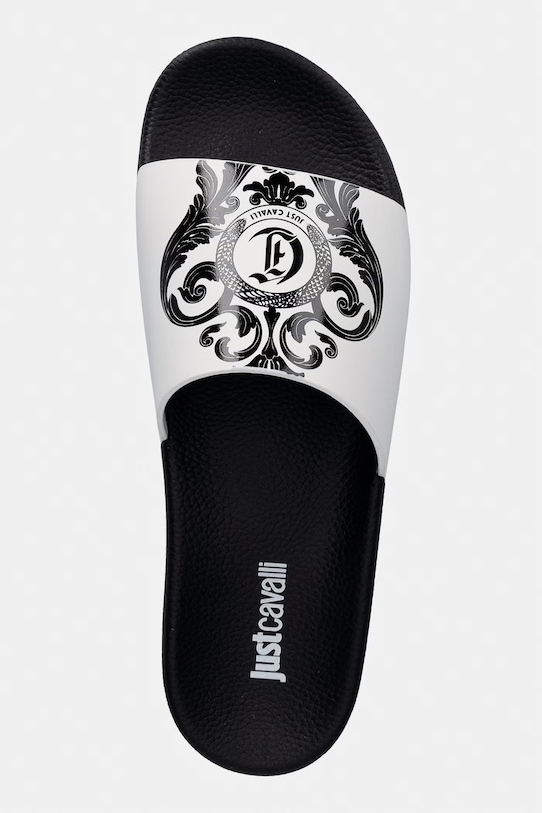 Just Cavalli klapki męskie czarny 80QA3SZ3ZSE54L01
