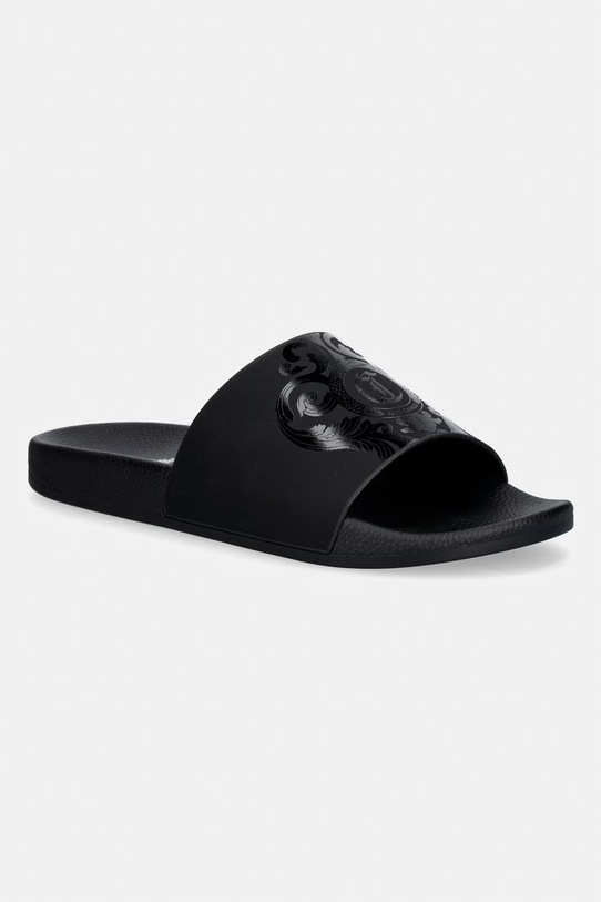 Just Cavalli klapki męskie czarny 80QA3SZ3ZSE54899