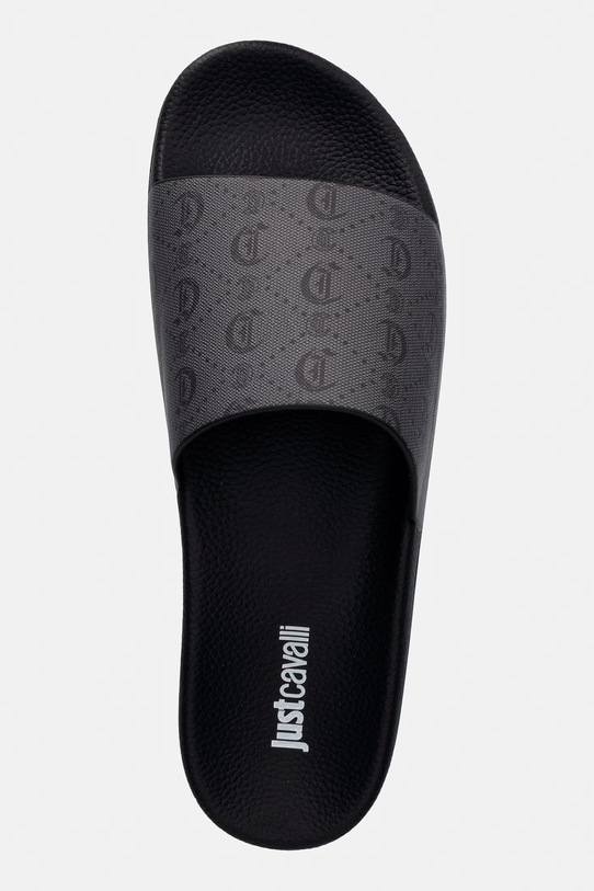 Just Cavalli klapki męskie czarny 80QA3SZ4ZSE56R13